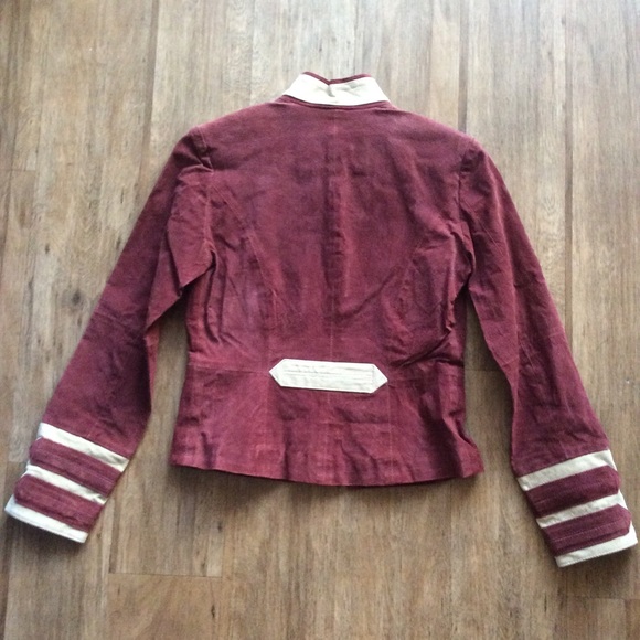 Retro Suede Military Jacket - Picture 3 of 6